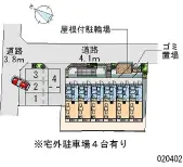 座間市ひばりが丘３丁目 月極駐車場